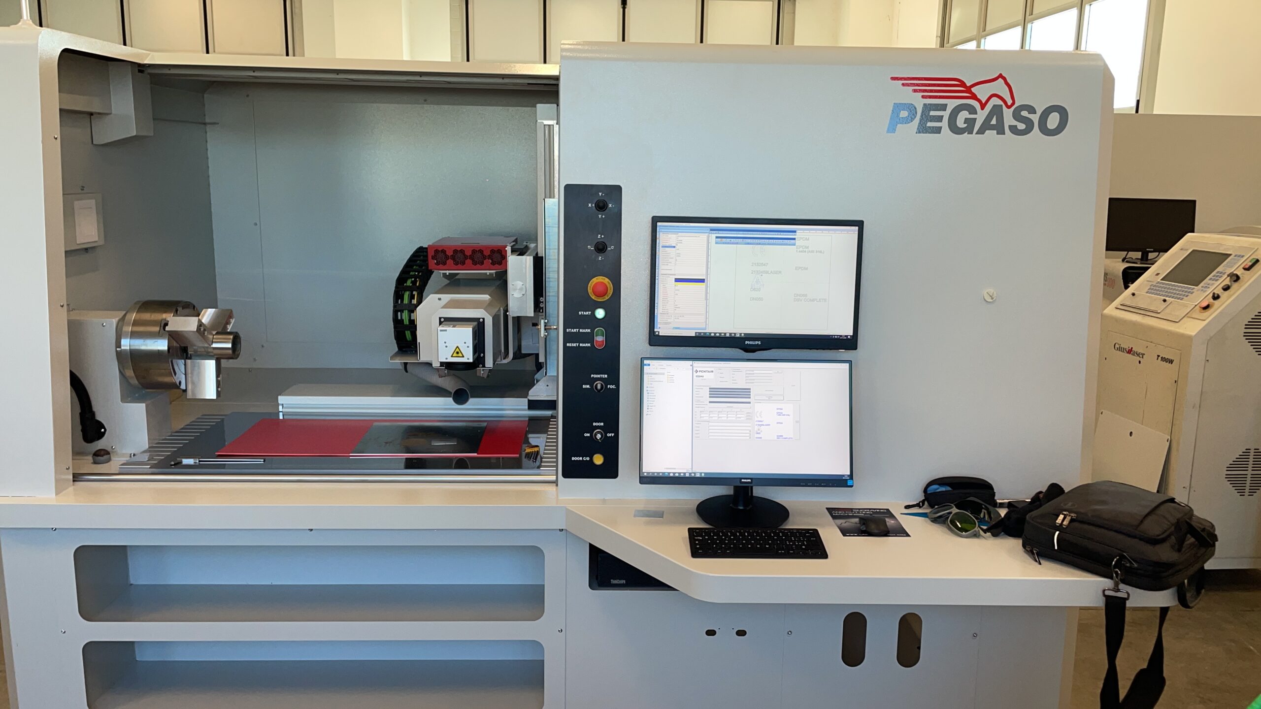 Macchina laser industriale per la marcatura laser