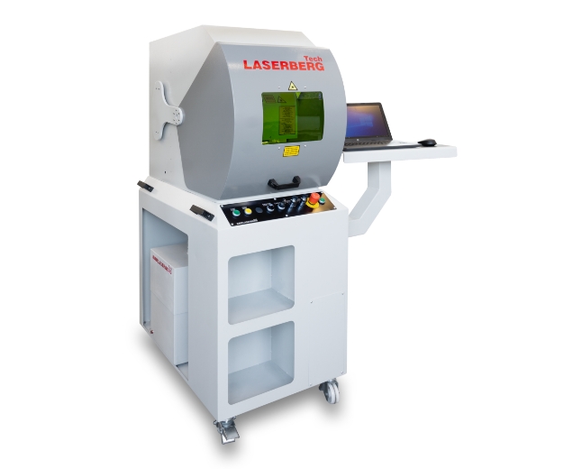 macchina laser compatta per marcatura e incisione