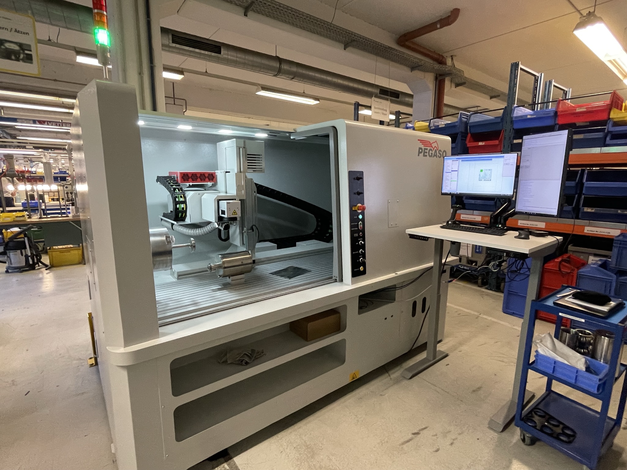 Macchina laser per marcatura 3d su inox